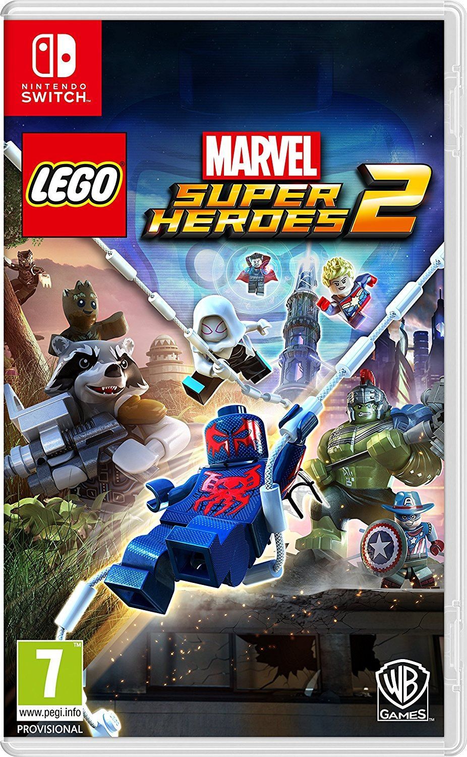 Jeu LEGO MARVEL SUPERHEROES 2 Nintendo Switch Action En boîte - vue 2