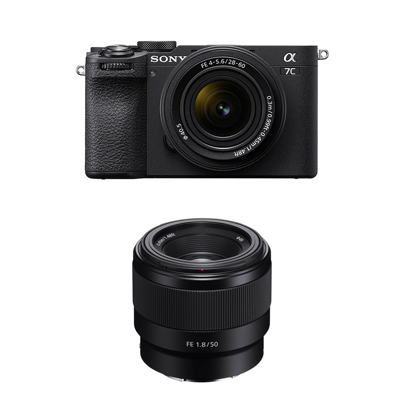 SONY ALPHA 7C II + Objectif FE 28 60mm f4 5.6 + FE 50mm f1.8 Garanti - vue 10
