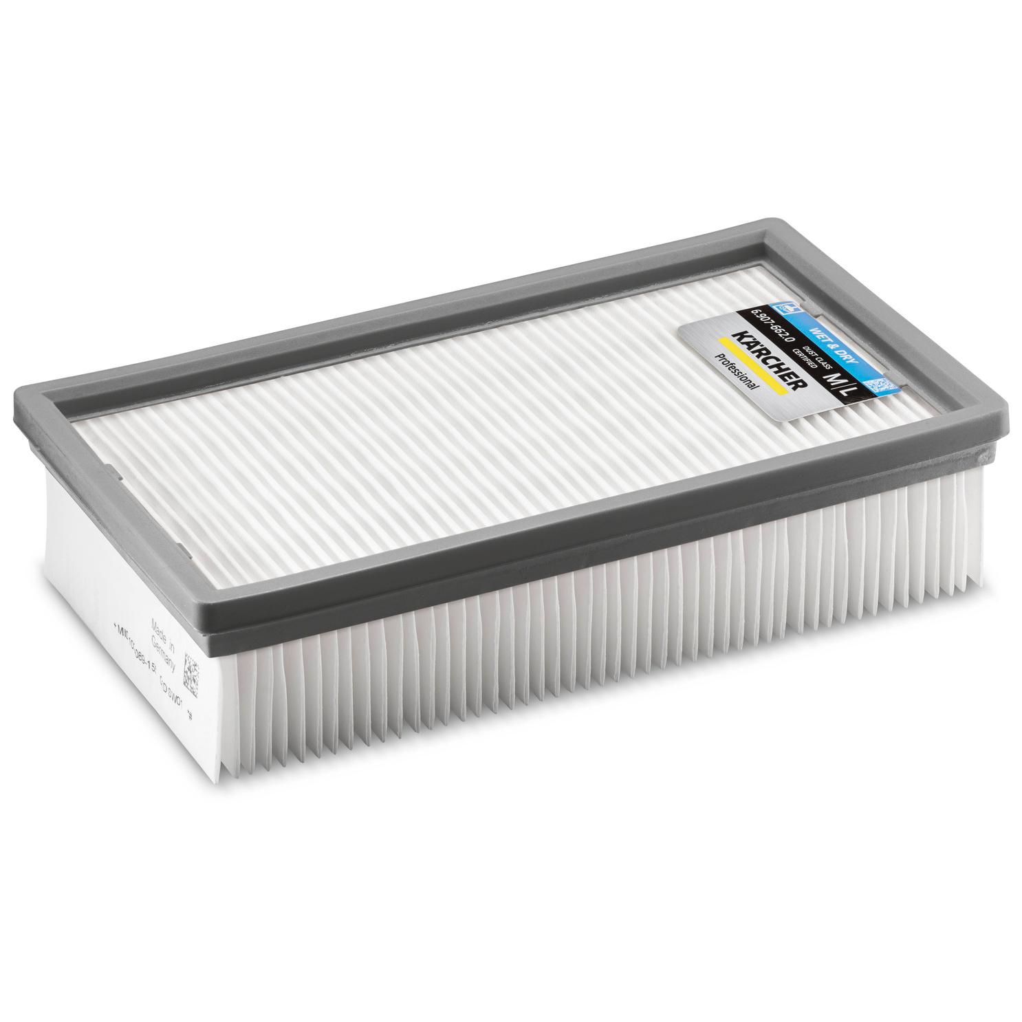 Filtre plissé papier plat pour NT304050 KARCHER 69043600