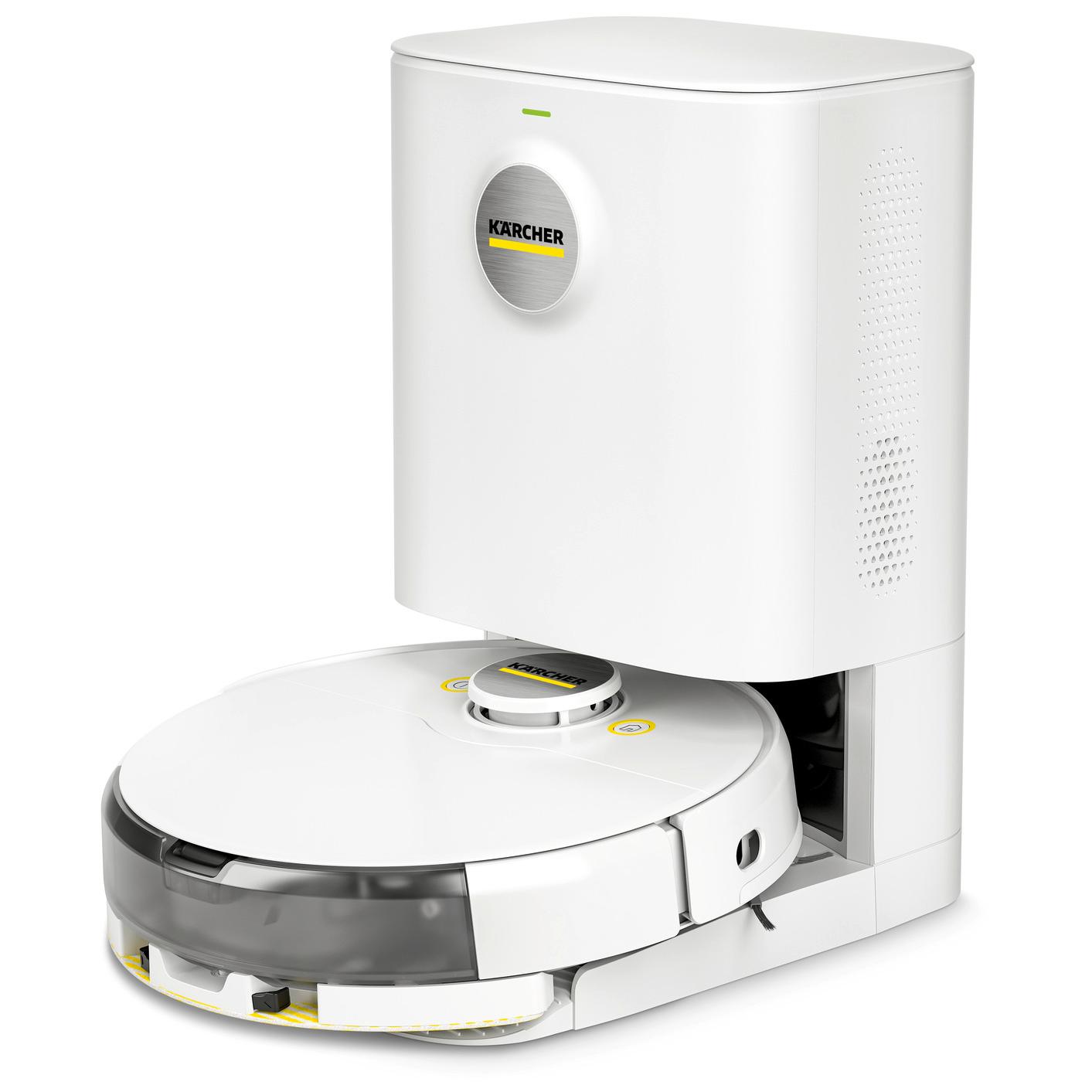 Aspirateur robot Karcher RCV 5 Comfort connecté avec station de vidange Lidar 5000 Pa