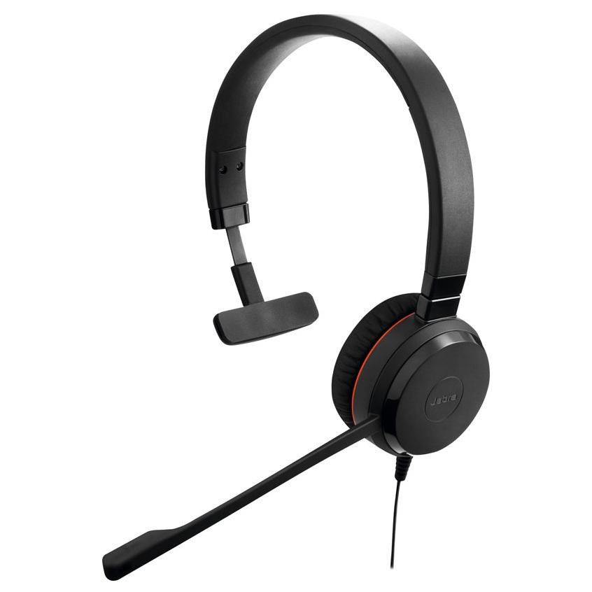 Casque JABRA Evolve 20 Mono Suppression Passive du Bruit USB C Communication Unifiée