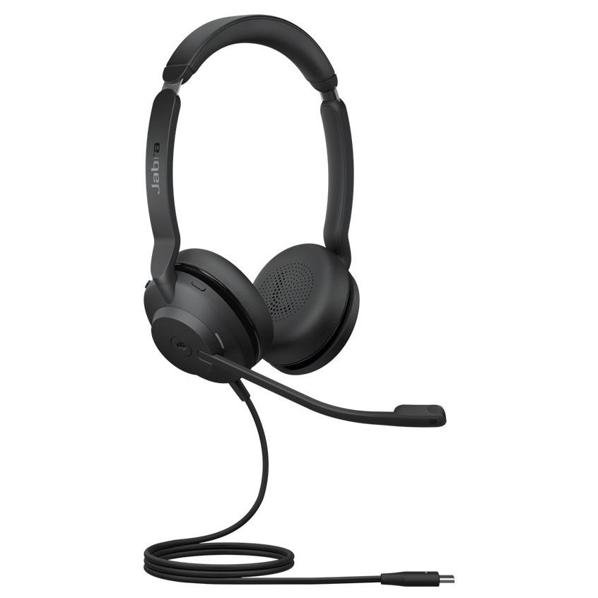 Jabra Evolve2 30 SE MS Stereo - Micro-casque - sur-oreille - filaire - USB-C, USB-A - isolation acoustique - Certifié pour Microsoft Teams