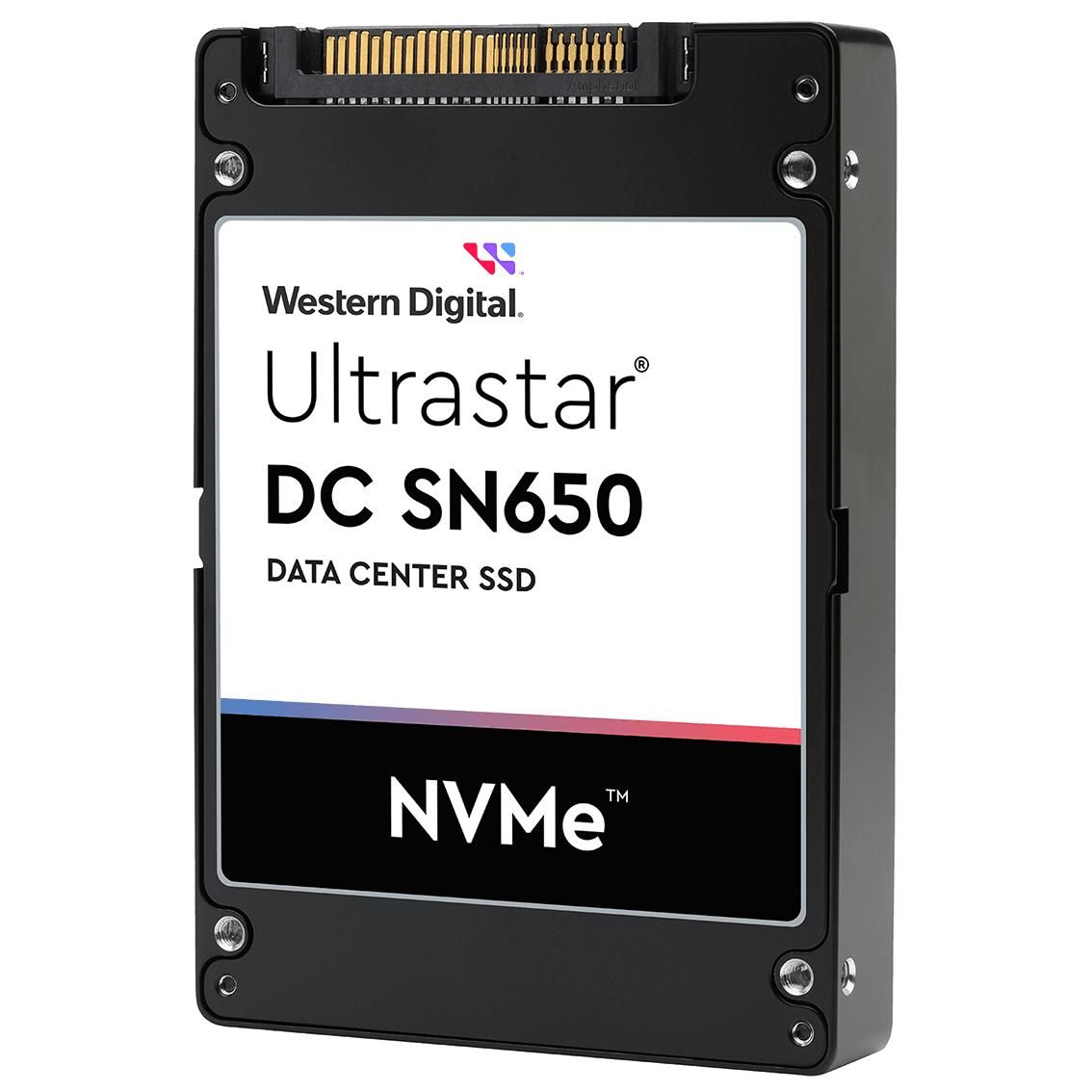 Western Digital Ultrastar WUS5EA176ESP5E3 7 68 To U.3 PCI Express 4.0 NVMe 3D TLC NAND Neuf - vue 2