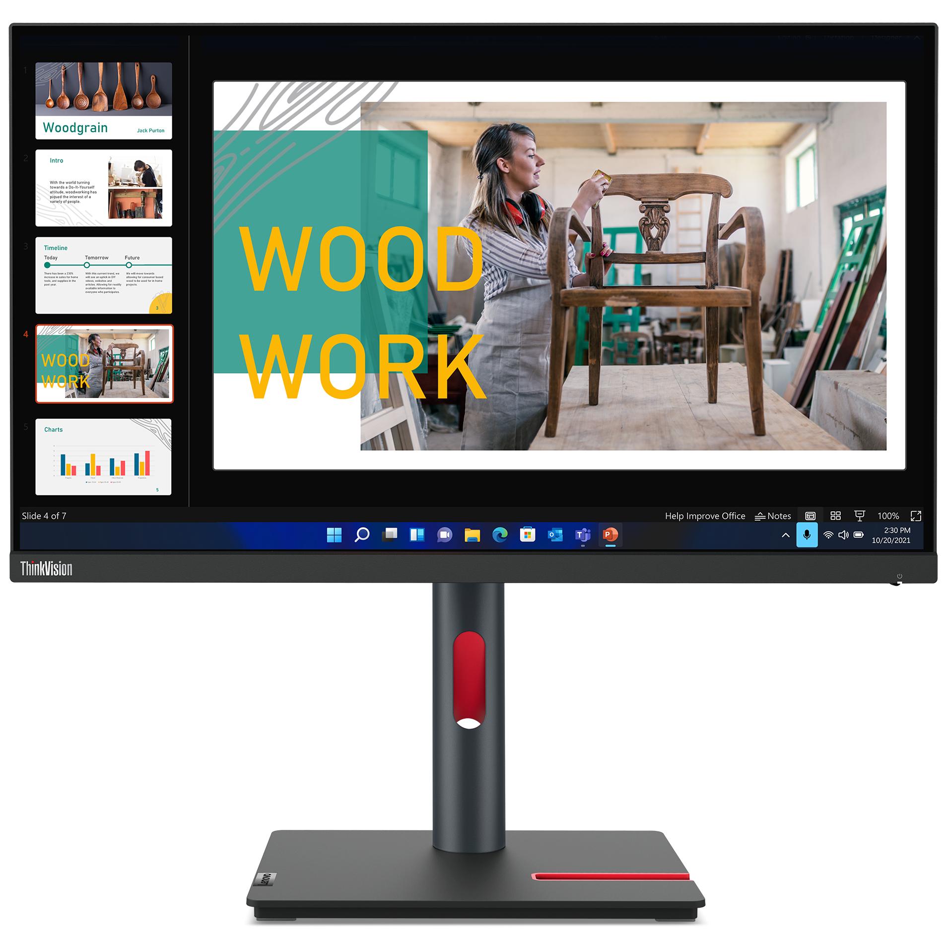 LENOVO ThinkVision P24q - vue 6