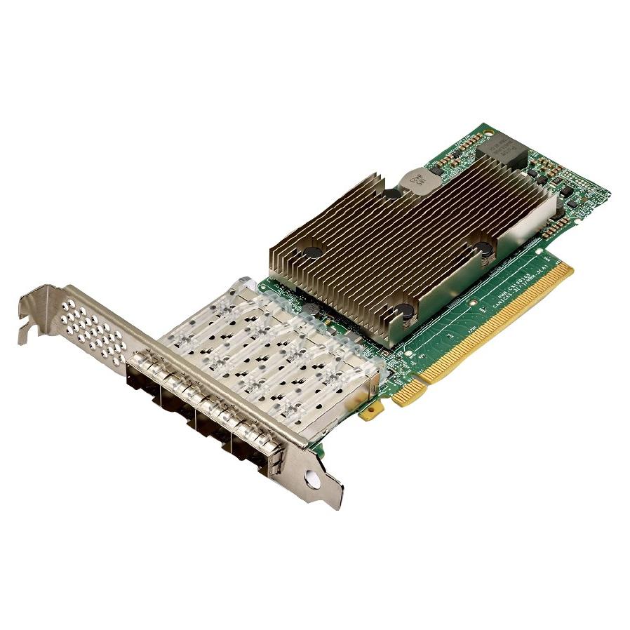 HPE Broadcom BCM57504 Ethernet 1025Gb 4 port SFP28 Interne Ethernet / Fiber 25000 Mbit/ Neuf - vue 2