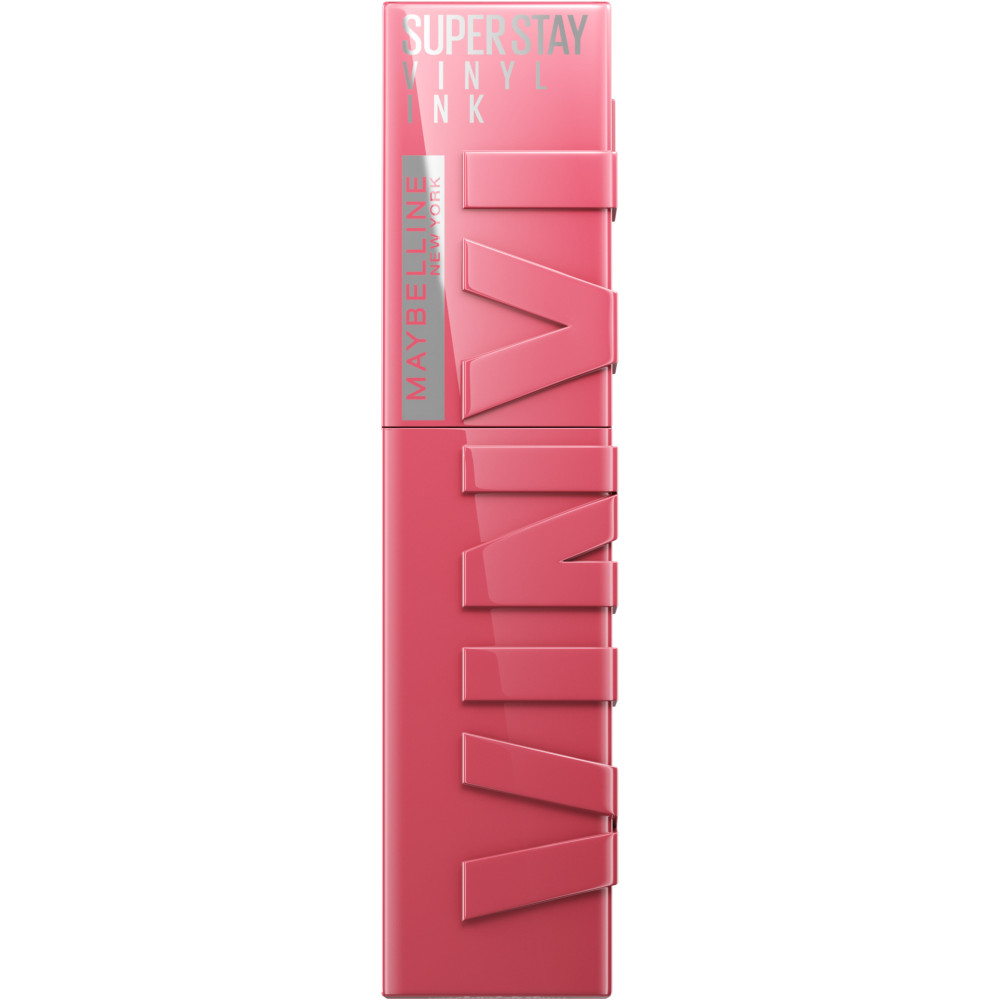 Maybelline New York Superstay Vinyl Ink Encre À Lèvres Liquide Mat 145 Rogue 4.2 Ml Rose
