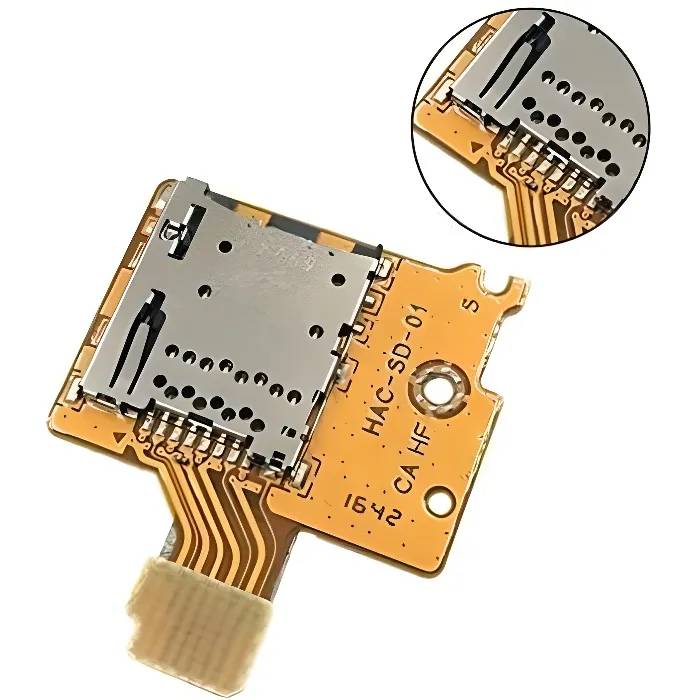 Lecteur De Cartes Micro Sd De Remplacement Pour Nintendo Switch - vue 2
