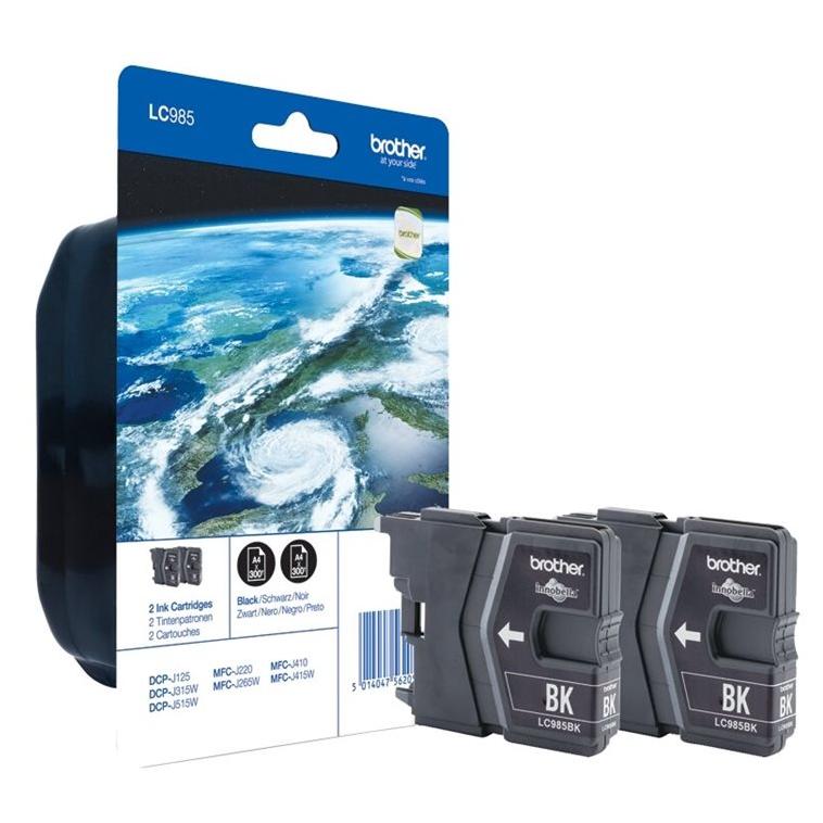 Brother LC 985BKBP2 Cartouche d'encre Neuf - vue 4