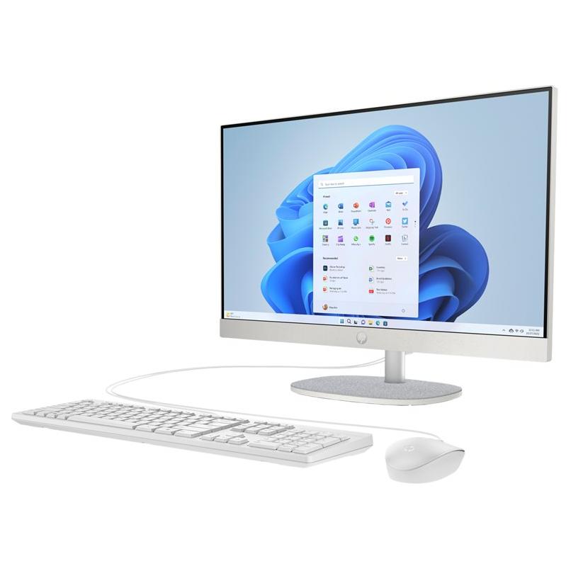 HP 23.8 inch All in One 24 cr0068nf PC Intel® Core™ i3 i3 N300 60 5 cm 23.8 1920 x 1080 pixels PC All in One 8 Go DDR4 SDRAM SSD Windows 11 Home Wi Fi 6 802.11ax Neuf