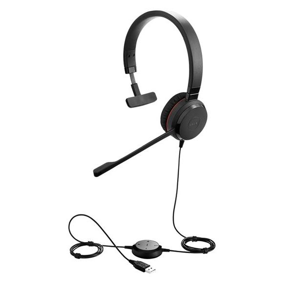 Jabra Evolve 20SE UC mono Special Edition micro casque sur oreille filaire USB