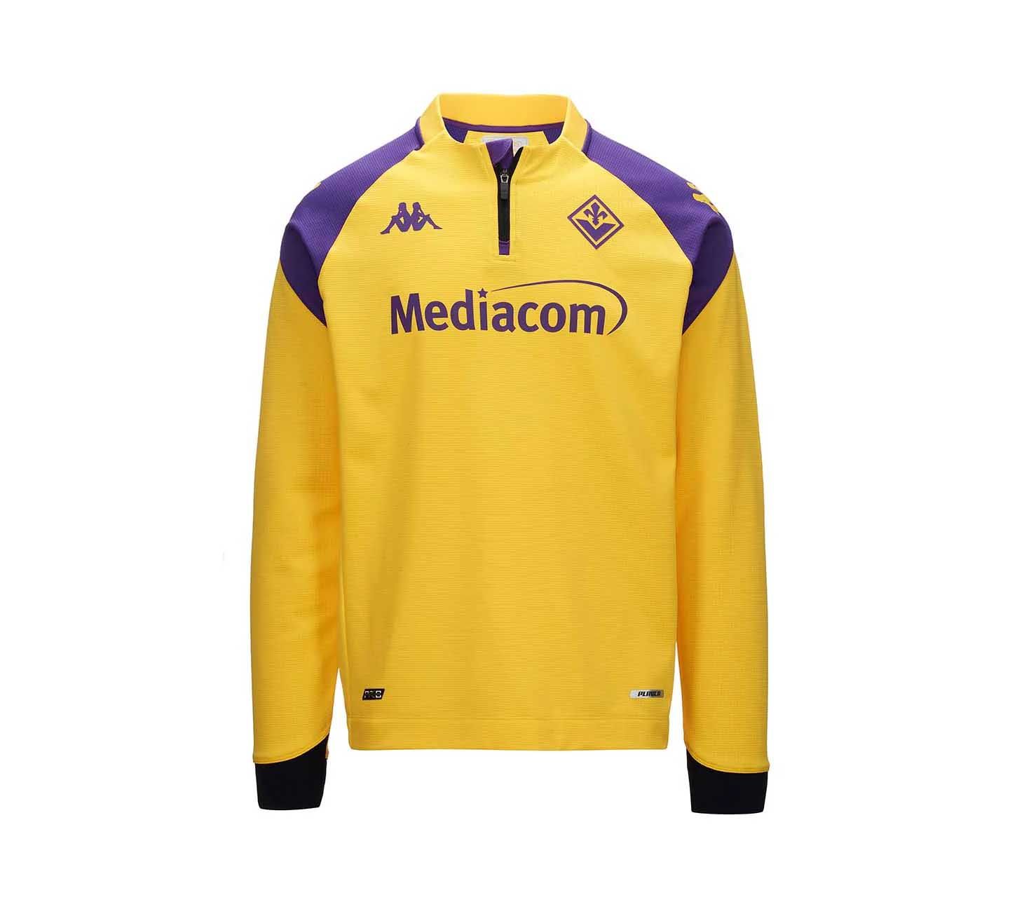 sweatshirt ablas pro 7 fiorentina jaune homme - XXXL