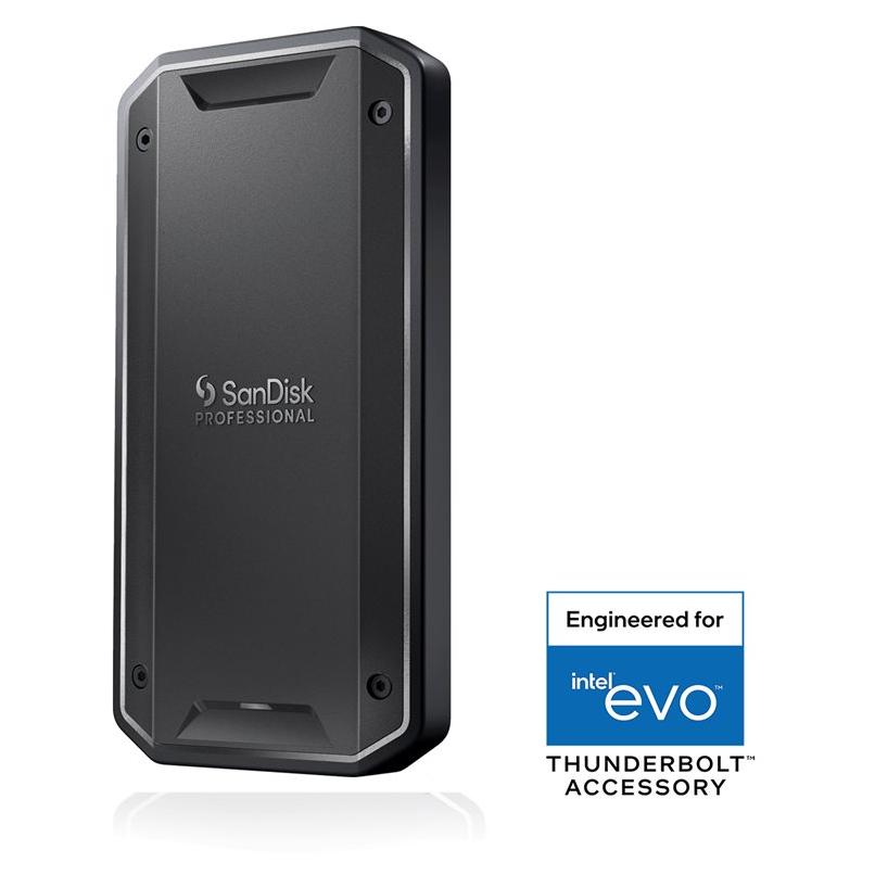SanDisk Professional PRO-G40 - SSD - 1 To - externe (portable) - USB 3.2 Gen 2 / Thunderbolt 3 (USB-C connecteur) - noir SanDisk Professional PRO-G40 - SSD - 1 To - externe (portable) - USB 3.2 Gen 2 / Thunderbolt 3 (USB-C connecteur) - noir