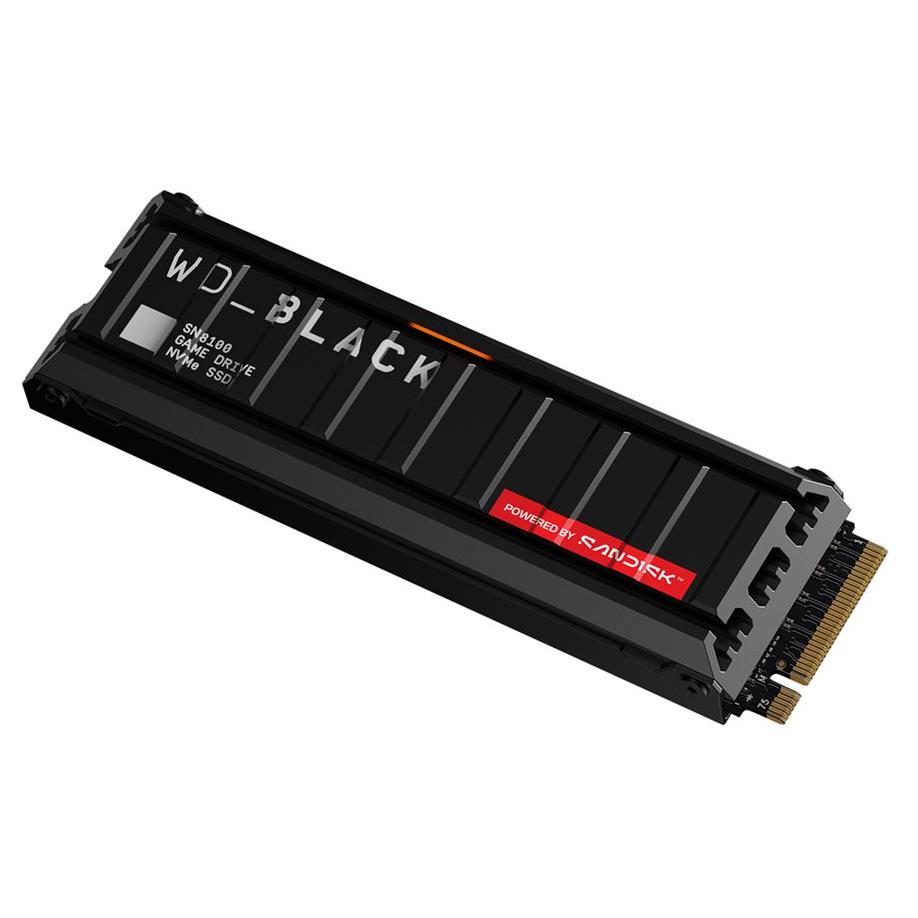 WD SN8100 SSD 8 To interne .2 2280 PCI Express 5.0 x4 NVMe TCG Opal Encryption 2.02 dissipateur de chaleur intégré