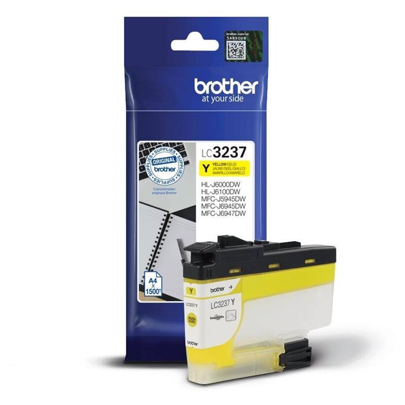 Brother LC3237Y Jaune - vue 3