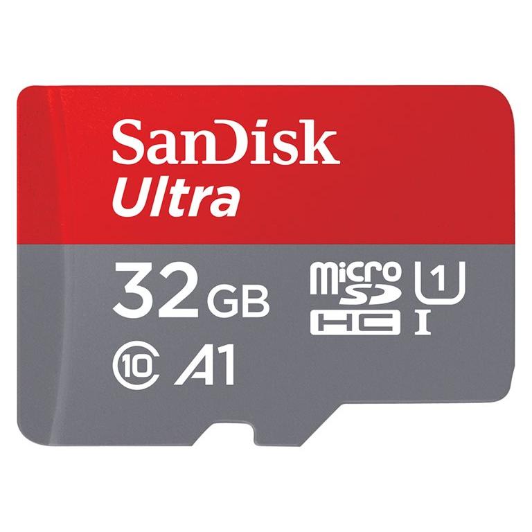 SanDisk Ultra microSDHC Memory Card + SD Adapter with A1 App Performance Up to 98 MB/ Class 10 U1 - vue 2