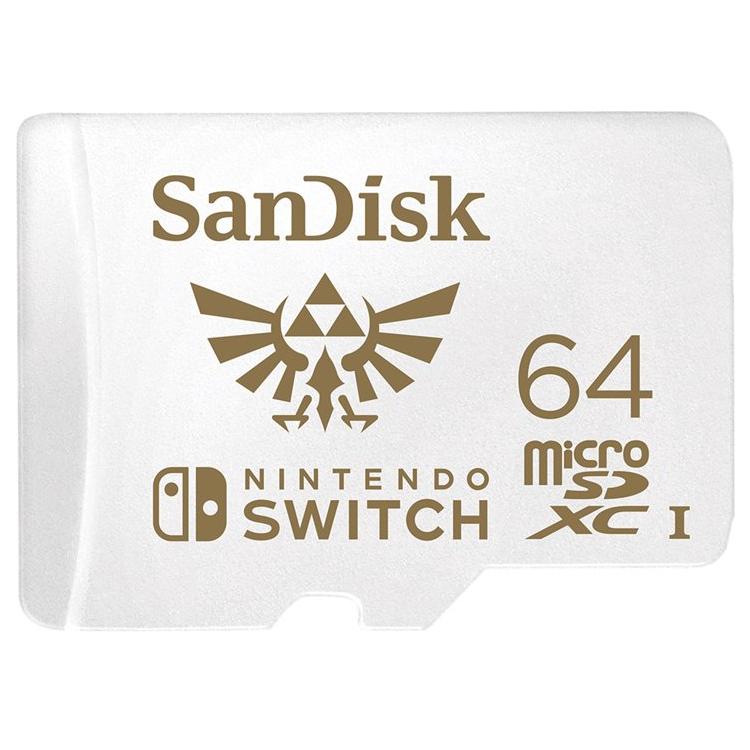 SanDisk Nintendo Switch - Carte mémoire flash - 64 Go - UHS-I U3 - microSDXC UHS-I - pour Nintendo Switch SanDisk Nintendo Switch - Carte mémoire flash - 64 Go - UHS-I U3 - microSDXC UHS-I - pour Nintendo Switch