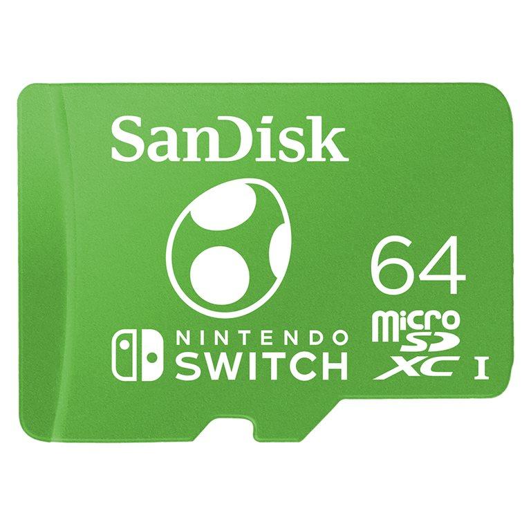 SanDisk Nintendo Switch - Carte mémoire flash - 64 Go - microSDXC UHS-I SanDisk Nintendo Switch - Carte mémoire flash - 64 Go - microSDXC UHS-I