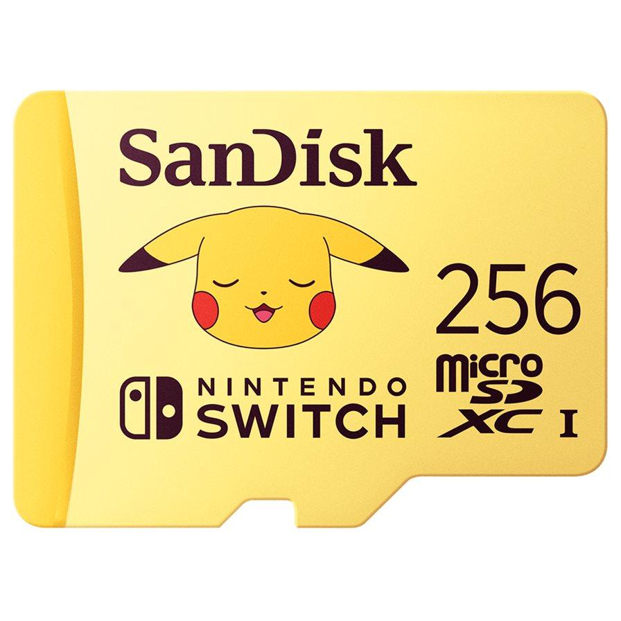 Carte mémoire micro SD Sandisk Nintendo Switch System Pokemon - vue 8