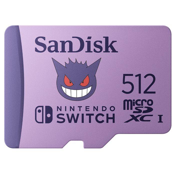 Carte mémoire micro SD Sandisk Nintendo Switch System Pokemon - vue 9