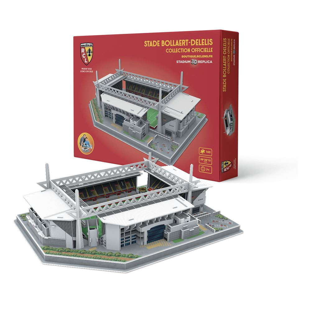 Puzzle 3D 143 pièces Megableu Stade Bollaert LED RC Lens - vue 7