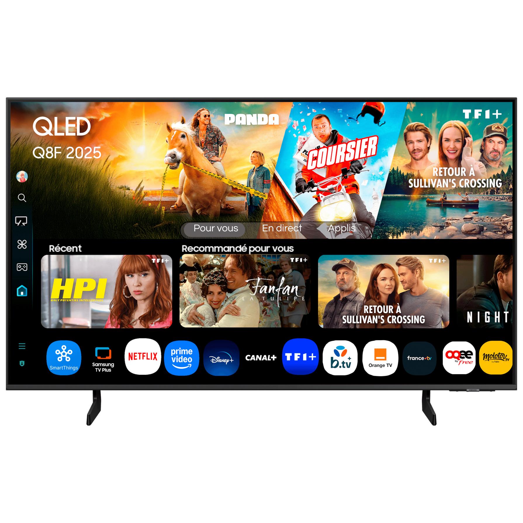 TV QLED TQ50Q8FA 4K AI SmartTV 2025 - vue 4
