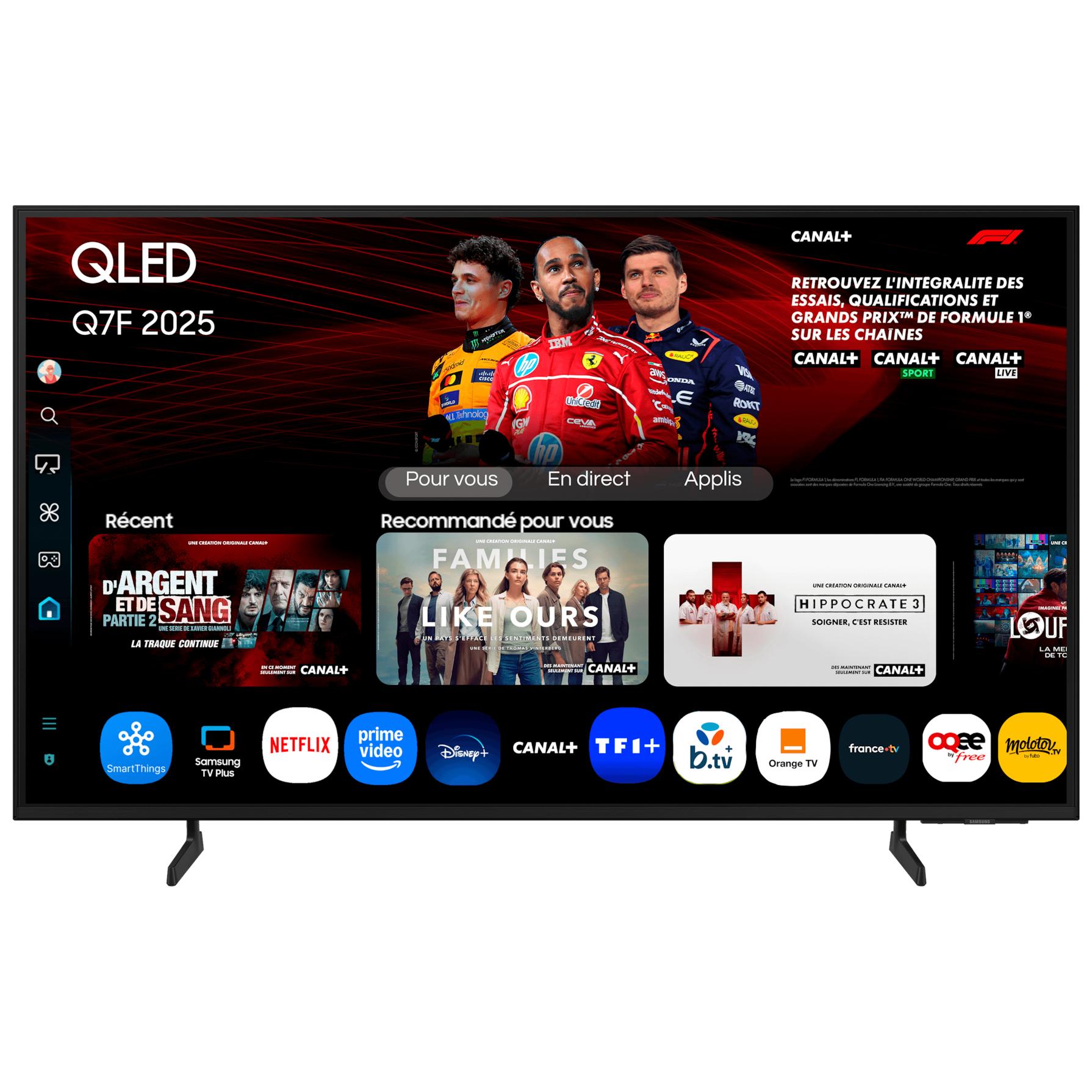 Samsung TQ50Q7F - TV QLED 50 (127 cm) - 4K UHD 3840x2160 - HDR10+ - Smart TV - Gaming Hub - 3xHDMI - WiFi