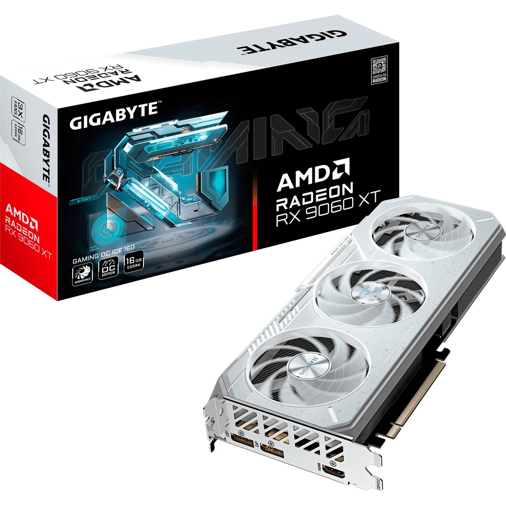 Gigabyte Radeon RX 9060 XT GAMING OC 16G Graphics Card