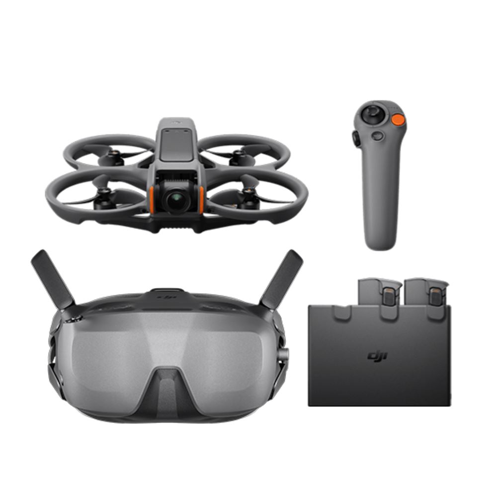 Drone Dji Avata 2 Fly Smart Combo Gris Anthracite + 3 Batteries