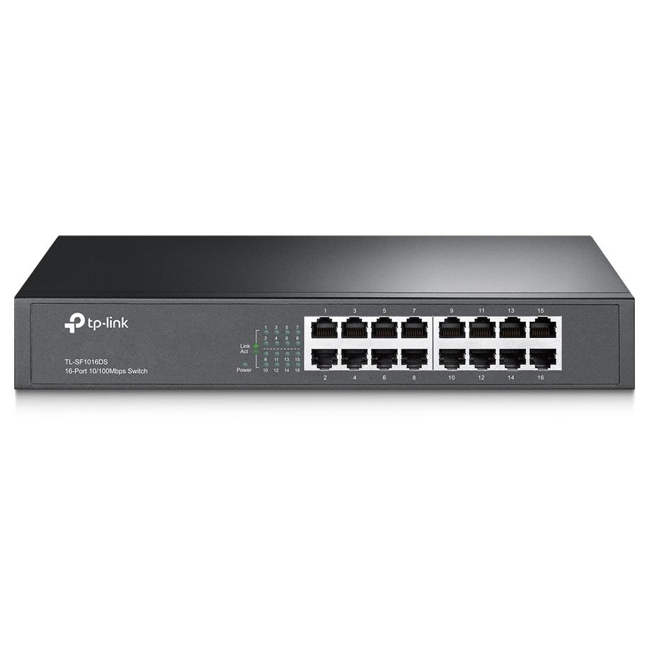 TP Link TL SF1016DS commutateur réseau Non géré Fast Ethernet 10100 1U Neuf - vue 4