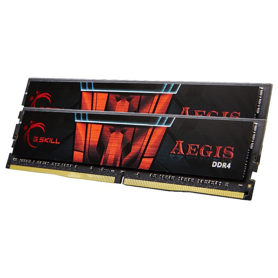 G.Skill AEGIS DDR4 8 GB : 2 x 4 GB DIMM 288 PIN 2133 MHz / PC4 17000 CL15