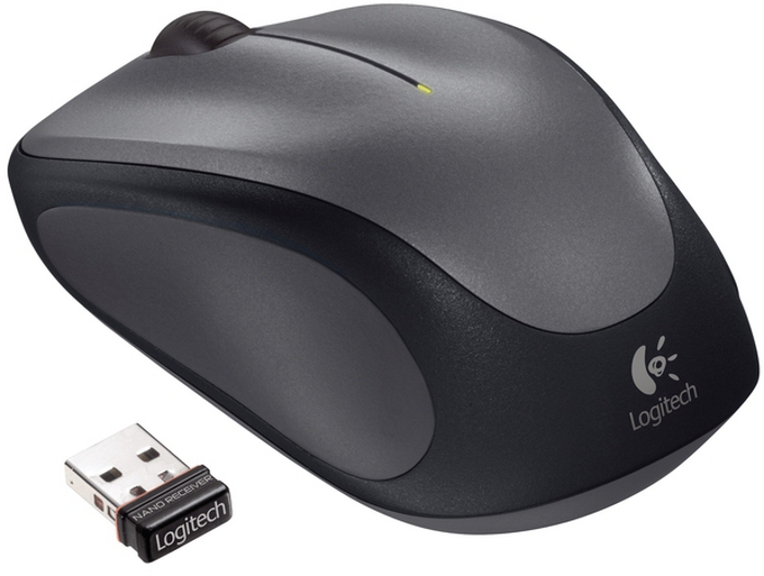 Logitech M235 2nd Generation droitiers et gauchers optique sans fil 2.4 GHz récepteur sans fil USB