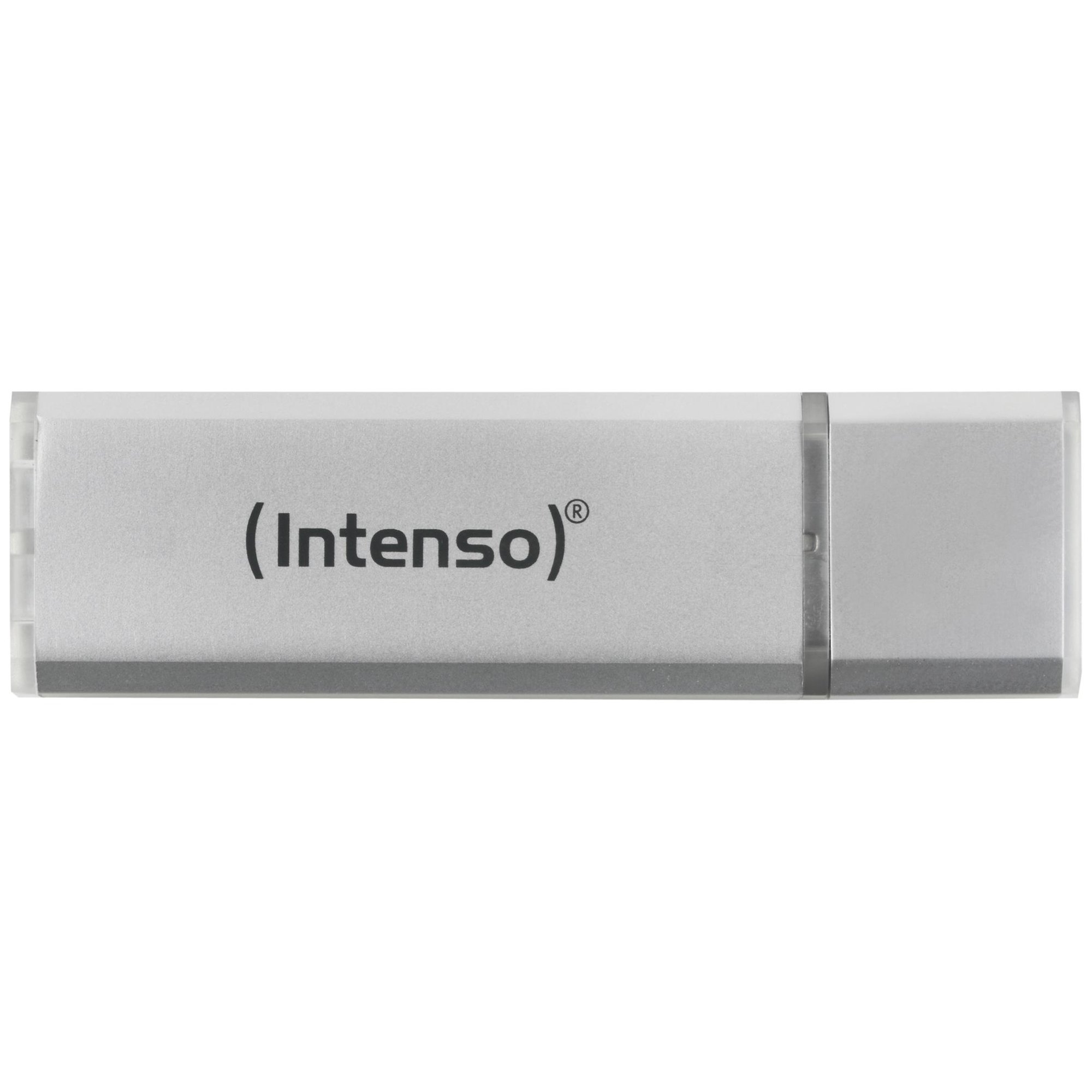 Intenso Alu Line - Clé USB - 64 Go - USB 2.0 - argent