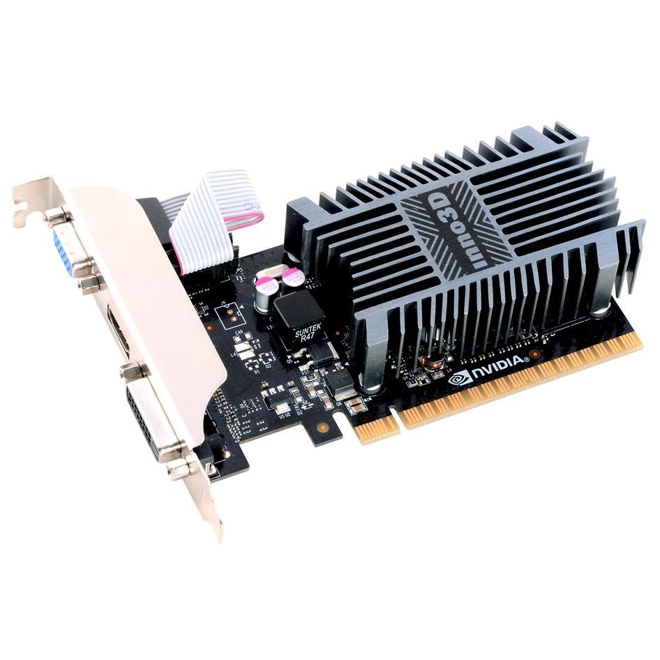INNO3D GT 710 SDDR3 LP NVIDIA GeForce GT 710 2 Go GDDR3 Neuf - vue 4