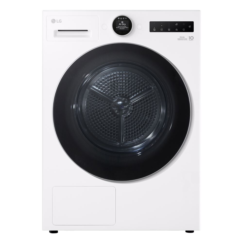 LG Sèche linge pompe à chaleur RH9X71WH - vue 2