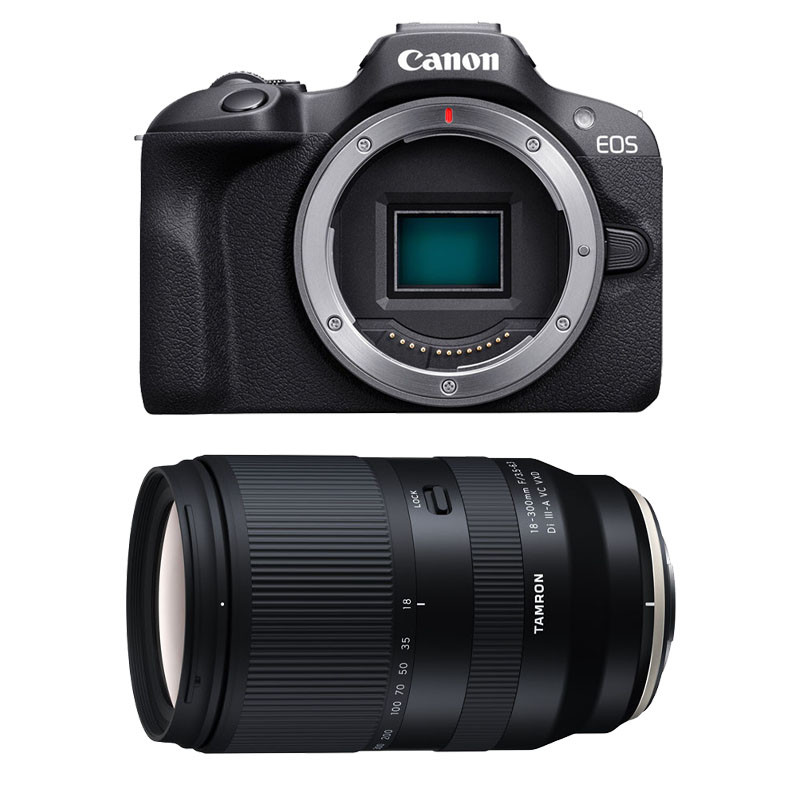 CANON EOS R100 + Objectif TAMRON 18 300 mm f3.5 6.3 Di III A VC VXD Garanti - vue 3