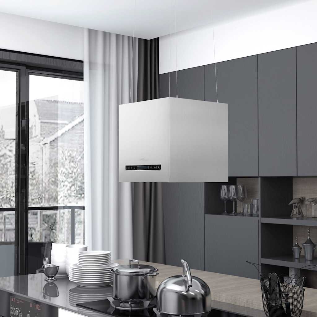 vidaXL Hotte îlot 37 cm - vue 3