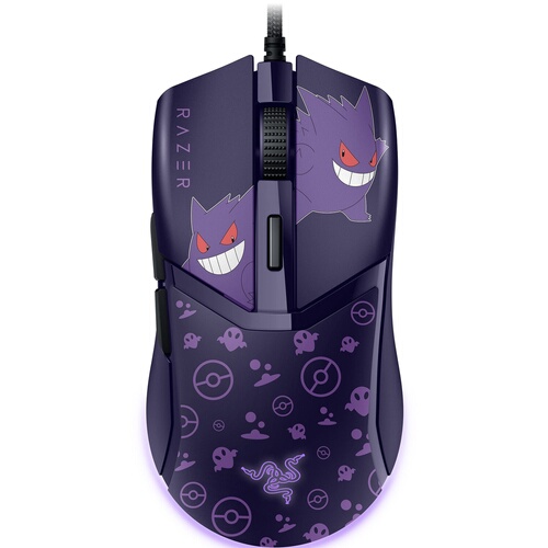 Souris Razer gaming avec fil Cobra Pokémon Gengar Edition