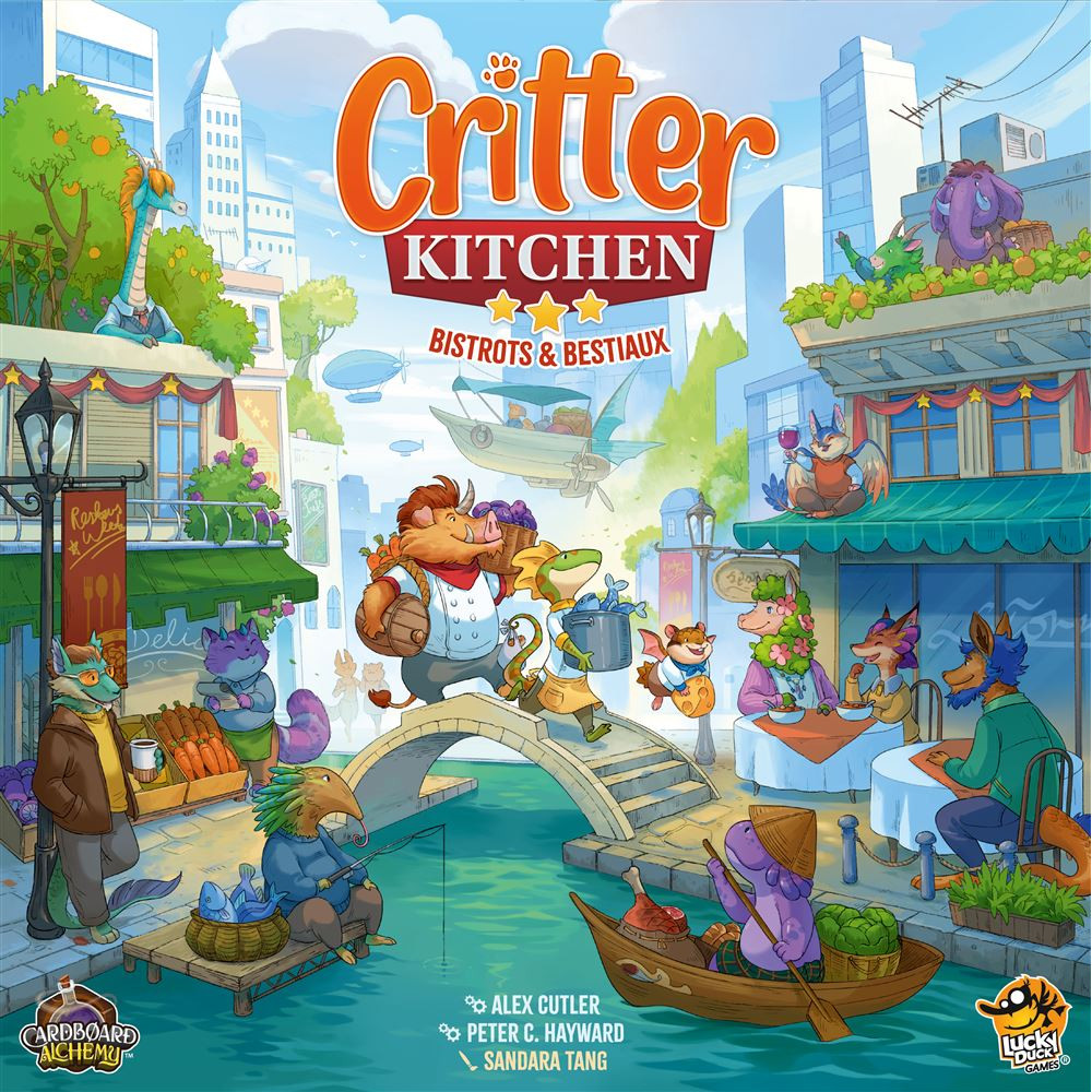Jeu de stratégie Lucky Duck Games Critter Kitchen - vue 6