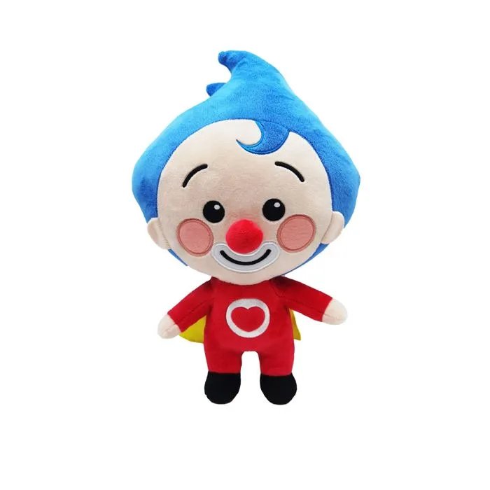 Peluche musicale clown BANDAI Plim Plim 30 cm Polyester Parlante Chansons en espagnol