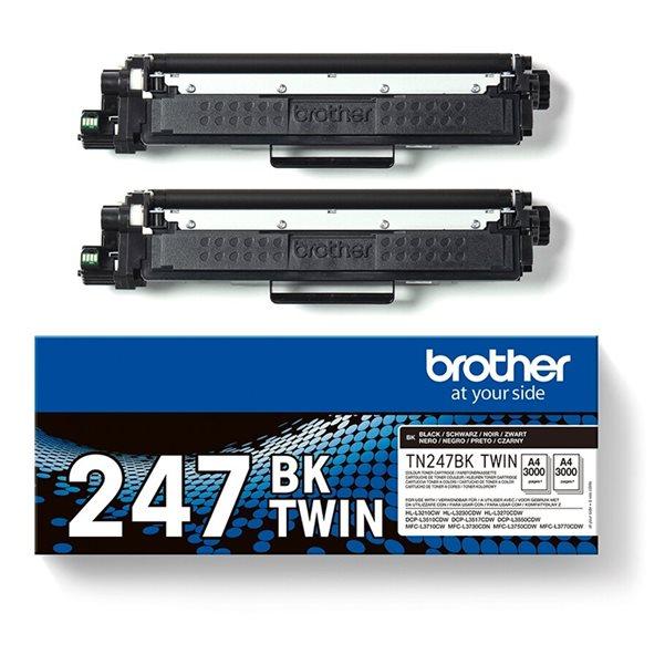 Brother TN 247BK Twin Pack - vue 10