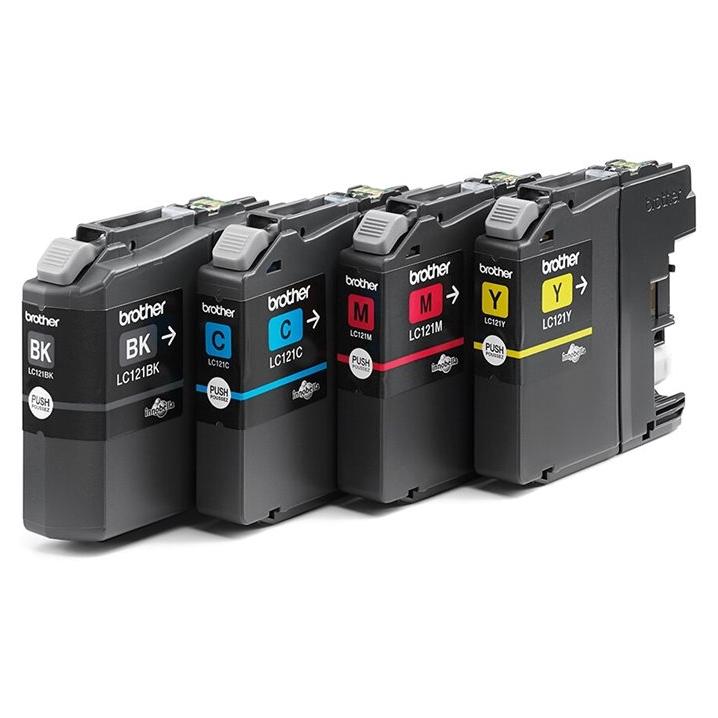 Brother 121 Value Pack Cartouche d'encre Jaune Cyan