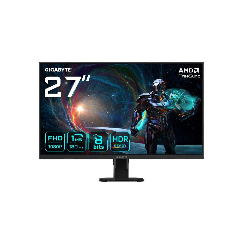 Moniteur gaming GIGABYTE GS27FA-EK 27 pouces Full HD 180Hz