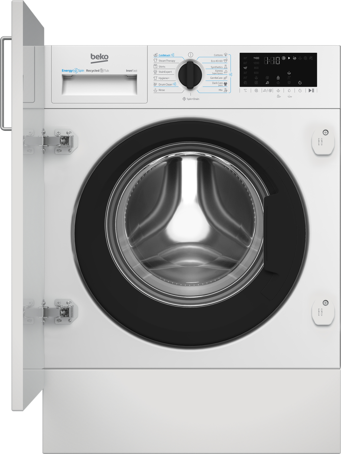 BEKO Lave linge Tout intégrable 9 kg 1400 trmn B3WBT691415W - vue 2