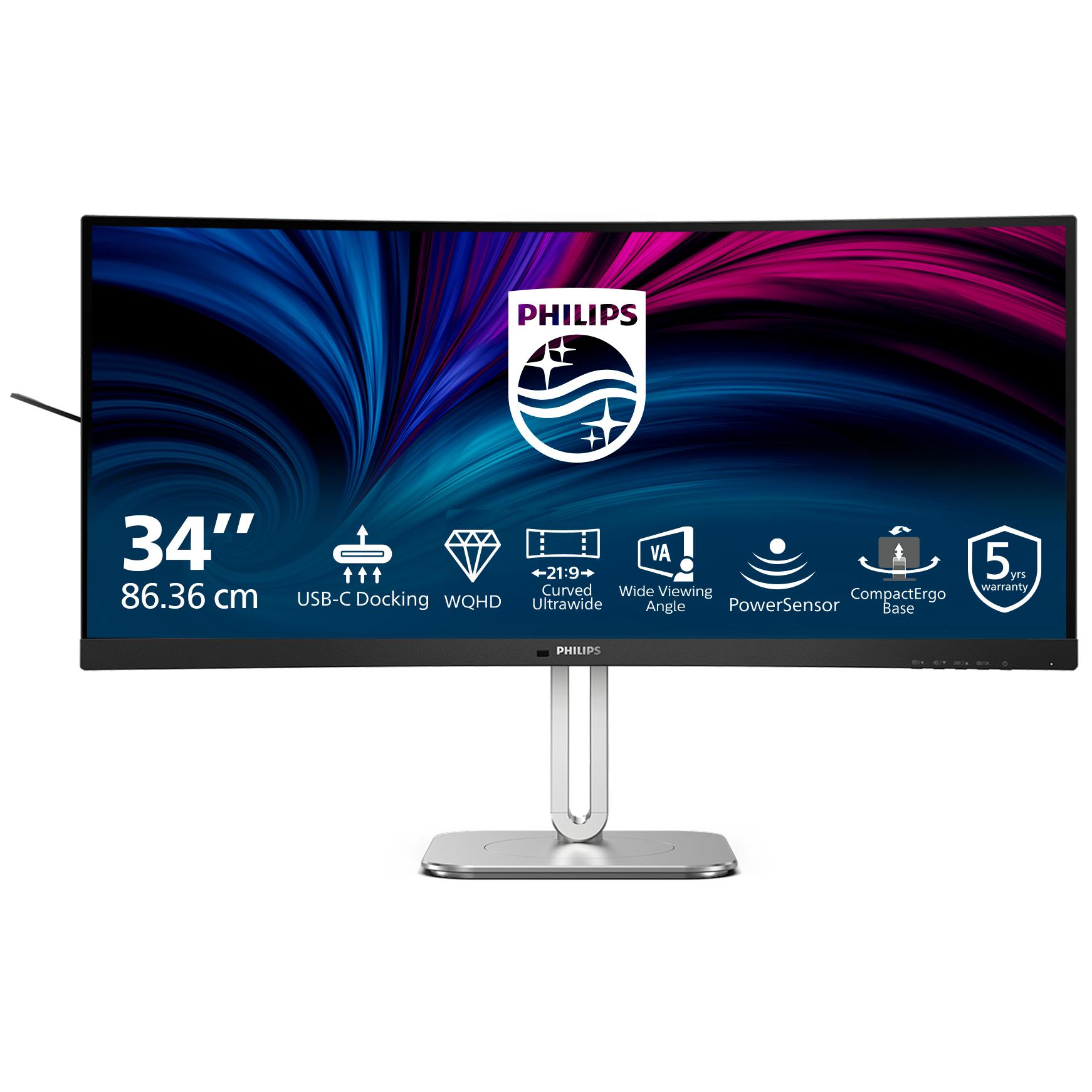 Philips 5000 series 34B2U5600C 00 écran plat de PC 86 4 cm 34 3440 x 1440 pixels Dual QHD LCD - vue 5