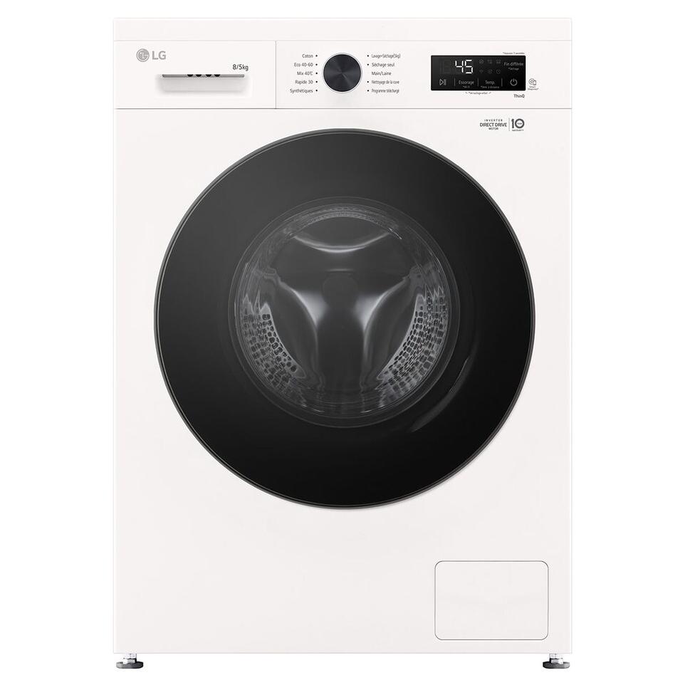 Lave linge séchant 85kg 1400 toursmin F854B16WHS LG - vue 2