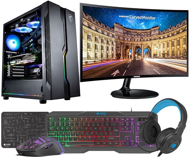 VIST Kit Gaming Ryzen 5 RAM SSD .2 LCD 24 Windows 11 Pro