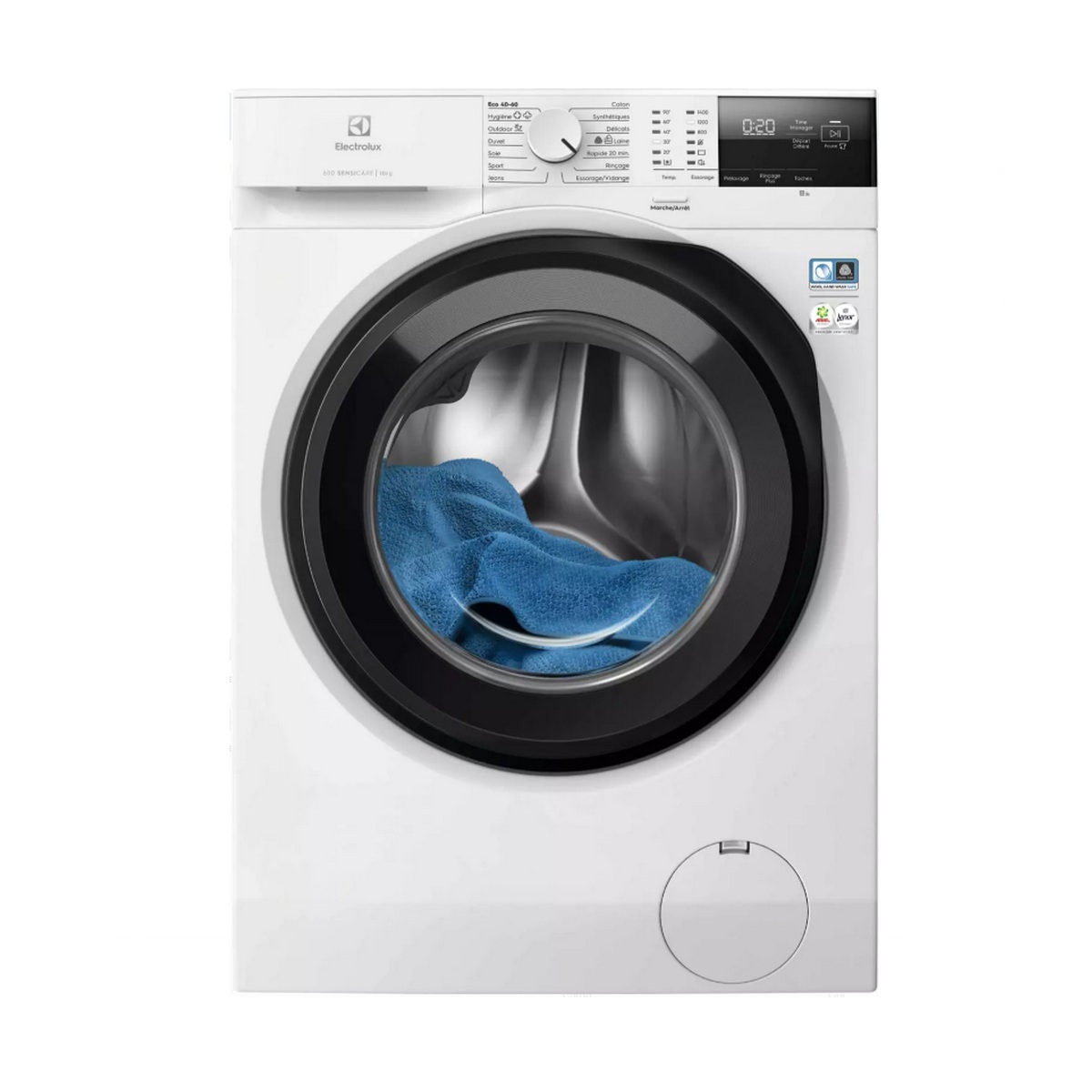 Lave linge hublot 10kg 1400 toursmin EW6FI4112RA ELECTROLUX - vue 2