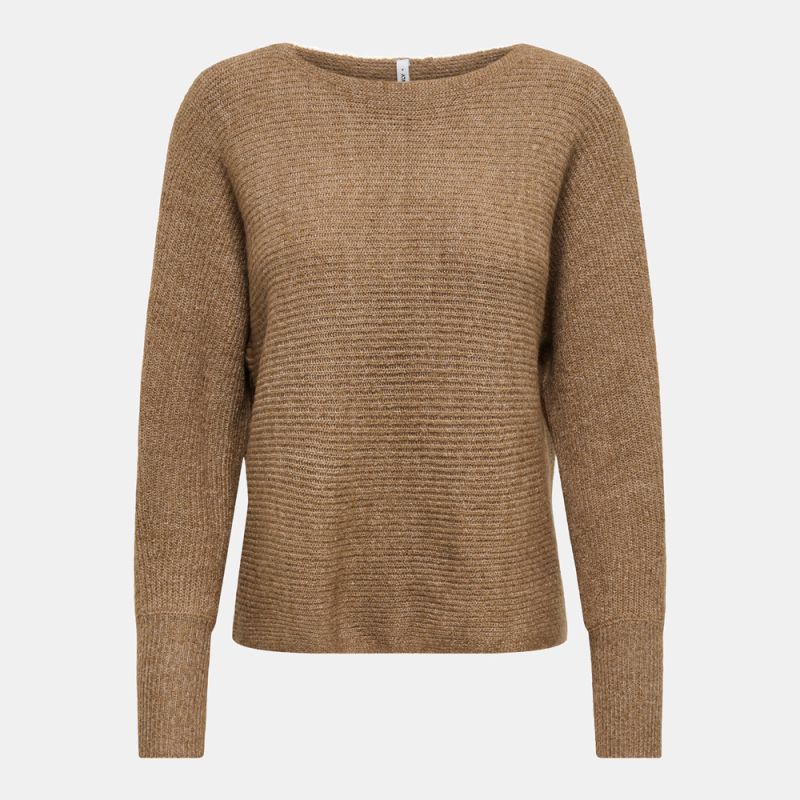 pull dani maille tricotée col bateau femme only