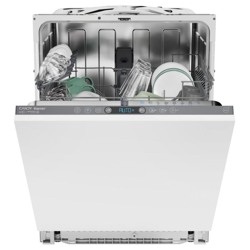 CANDY Lave vaisselle Tout intégrable 60 cm 13 couverts 46dB CI3C6F0A - vue 2