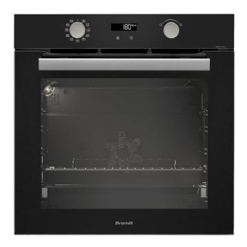 Four Pyrolyse BRANDT Multifonction Acier Inoxydable Auto nettoyage - vue 2